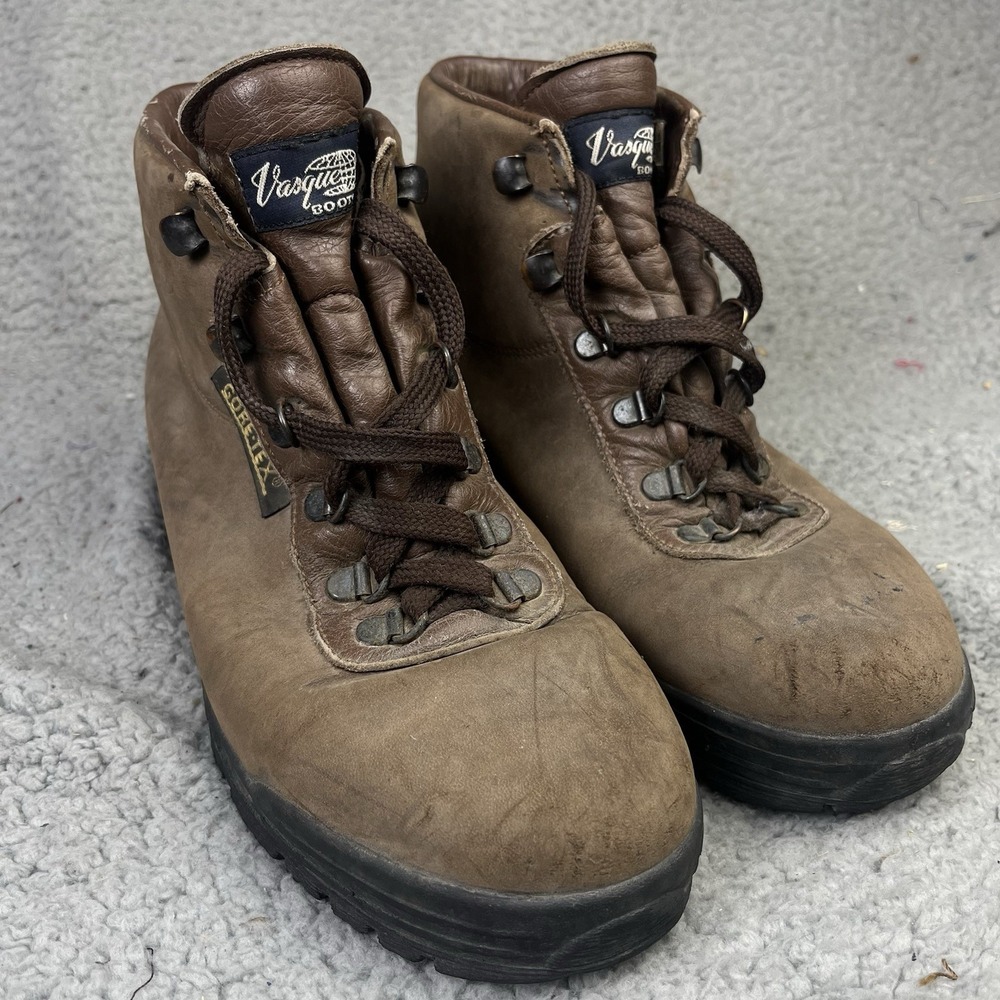 Vasque Sundowner 7530 Brown Gore-Tex Leather Hiking Boots Men's 7 1/2 M